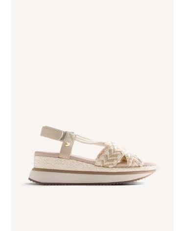 GIOSEPPO UGUNJA SANDALIA PLANA OFF WHITE MUJER 78618-P VARIOS COLORES