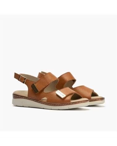 PITILLOS SANDALI 11000 IN PELLE CON DOPPIO VELCRO CUERO