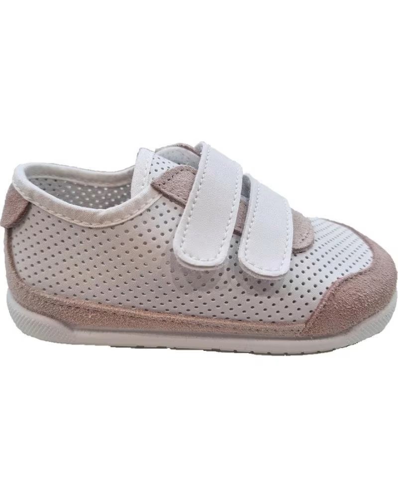 TOKOLATE SCARPE SPORTIVE 5006 IN NAPPA TRAFORATA BLANCO