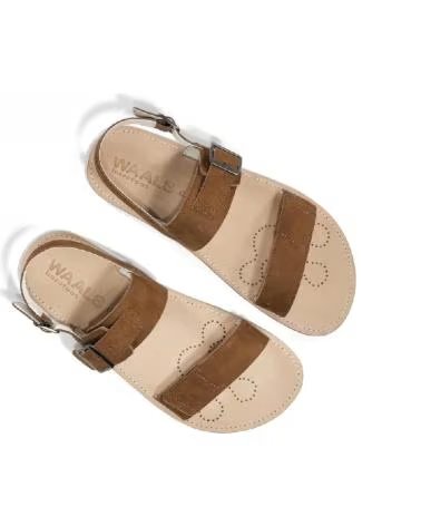 WAALS SANDALIA BAREFOOT ARTESANA DUNE I CAMEL BEIGE