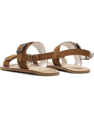 WAALS SANDALIA BAREFOOT ARTESANA DUNE I CAMEL BEIGE