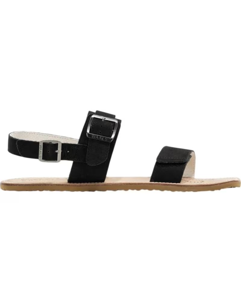 WAALS SANDALE BAREFOOT ARTISANALE DUNE I 163 NEGRO