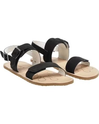WAALS SANDALE BAREFOOT ARTISANALE DUNE I 163 NEGRO