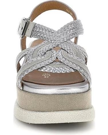 STONEFLY SANDALI CON PLATEAU ARIANNA 3 ARGENTO GRIS