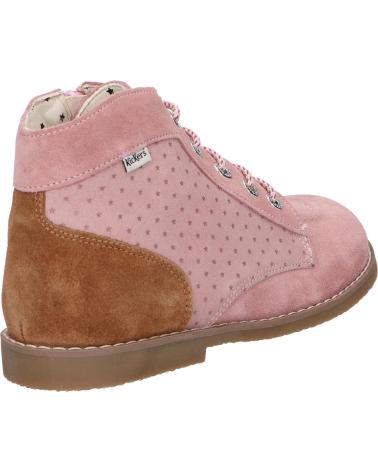 Zapatos de Niña KICKERS 785525-30 KOUKLEGEND BONT 133 ROSE MARRON