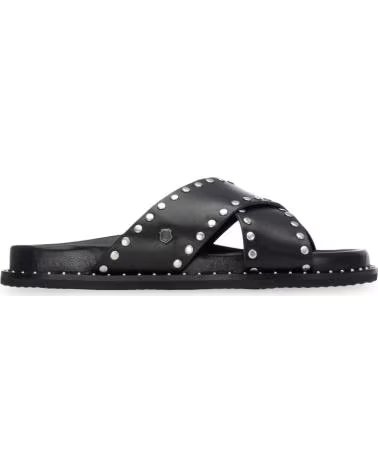 CARMELA SANDALO 163054 NERO CON BORCHIE NEGRO