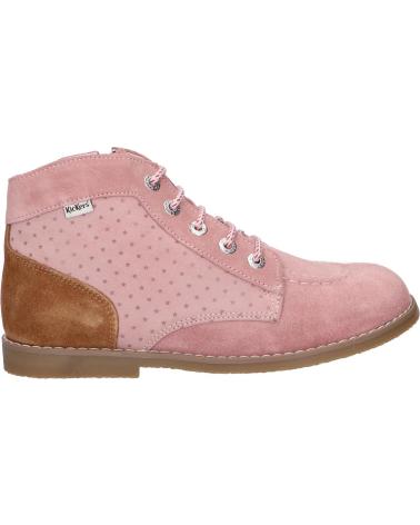 Zapatos de Niña KICKERS 785525-30 KOUKLEGEND BONT 133 ROSE MARRON