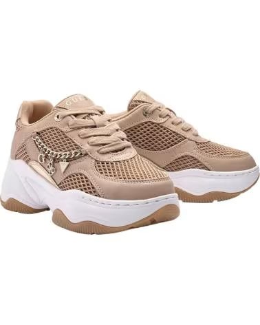 GUESS TÊNIS HARPAA FLPHAR ELE12 CASTANHO MARRóN
