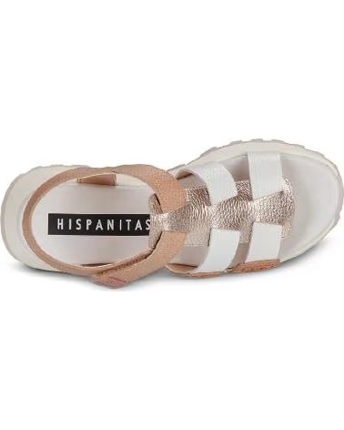 HISPANITAS SANDALIA EN COLOR PARA MUJER HIELO