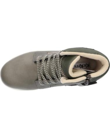 Botins de Mulher e Menina e Menino KICKERS 736803-30 YEPO WPF SYNTHETIQUE 20 KAKI