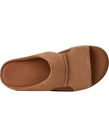 UGG SANDALIAS DE PLATAFORMA GOLDENSTAR HI CUTOUT SLIDE CHESTNUT 1175132 MARRóN