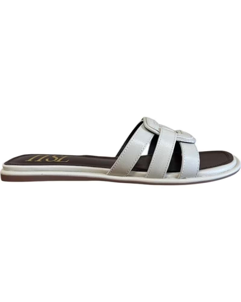 ITSE FLACHE SANDALE VIRGI BLANCO