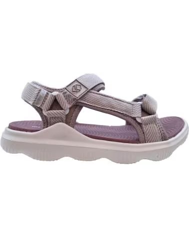 MYSOFT Sandalias 26M362 en morado para mujer ROSA