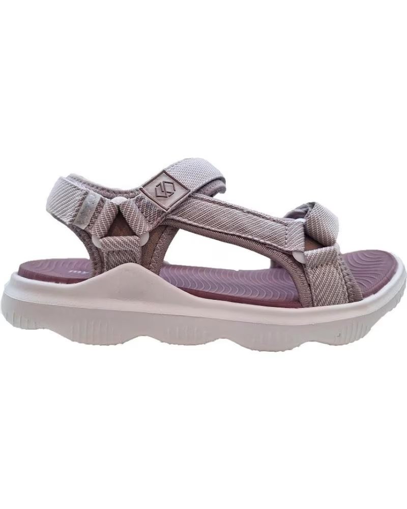 MYSOFT Sandalias 26M362 en morado para mujer ROSA