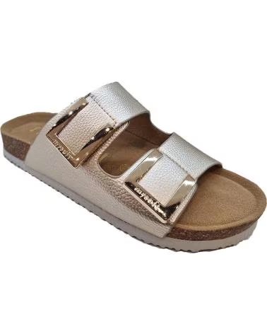 MYSOFT SANDALES ANATOMIQUES 25M072 PLATINE ORO-PLATINO