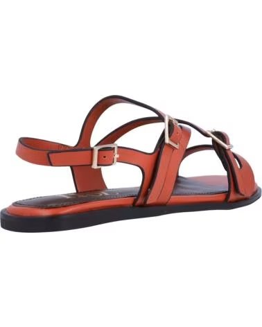 ITSE SANDALIA BELEN DE PIEL NARANJA