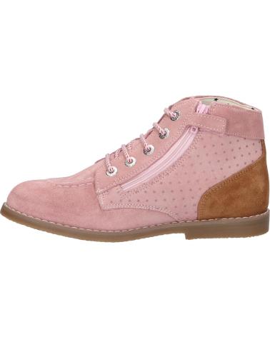 Zapatos de Niña KICKERS 785525-30 KOUKLEGEND BONT 133 ROSE MARRON