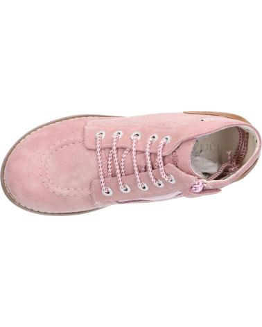 Zapatos de Niña KICKERS 785525-30 KOUKLEGEND BONT 133 ROSE MARRON