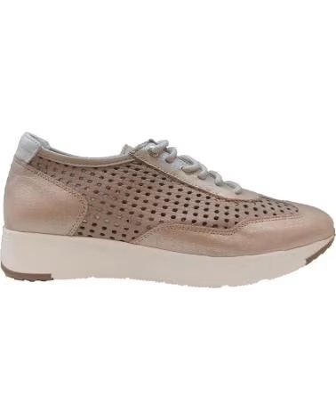 Zapatillas deporte de Mujer BAERCHI CASUAL ASTANA 38803 TROQUELADAS NUDE
