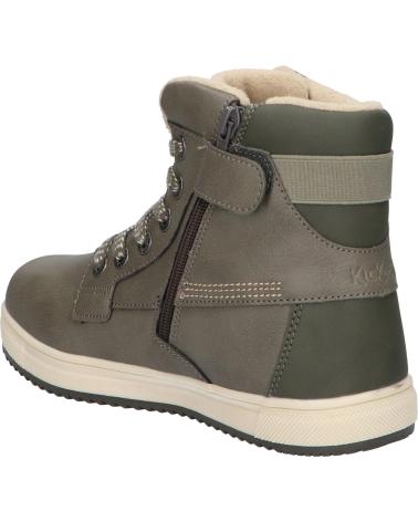 Botins de Mulher e Menina e Menino KICKERS 736803-30 YEPO WPF SYNTHETIQUE 20 KAKI