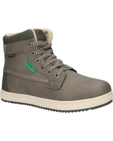 Botins de Mulher e Menina e Menino KICKERS 736803-30 YEPO WPF SYNTHETIQUE 20 KAKI