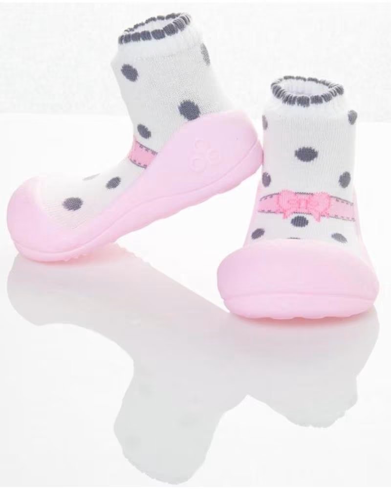 Boots für Damen ATTIPAS BABY-SCHUHE BALLET AB02 ROSA