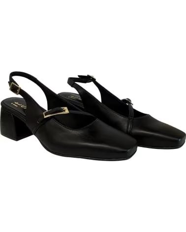 ITSE ZAPATOS MANCHESTER 2788N CON TACÓN BLOQUE NEGRO