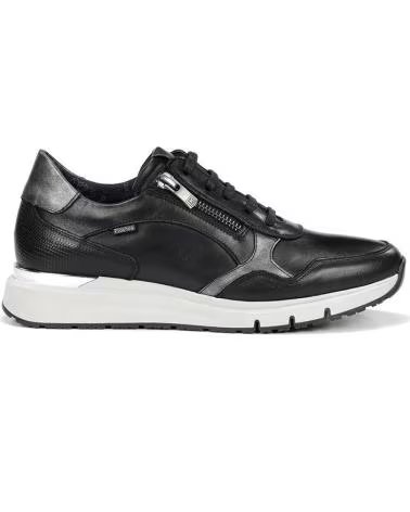 Woman boots FLUCHOS CASUAL SERENA DORKING D9212 SNEAKERS BLACK NEGRO
