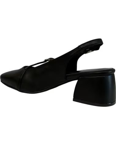 ITSE ZAPATOS MANCHESTER 2788N CON TACÓN BLOQUE NEGRO