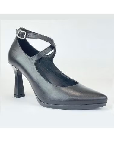 Zapatos de Mujer DESIREÉ SALÓN SYRA38 CON CORREA CRUZADA NEGRO