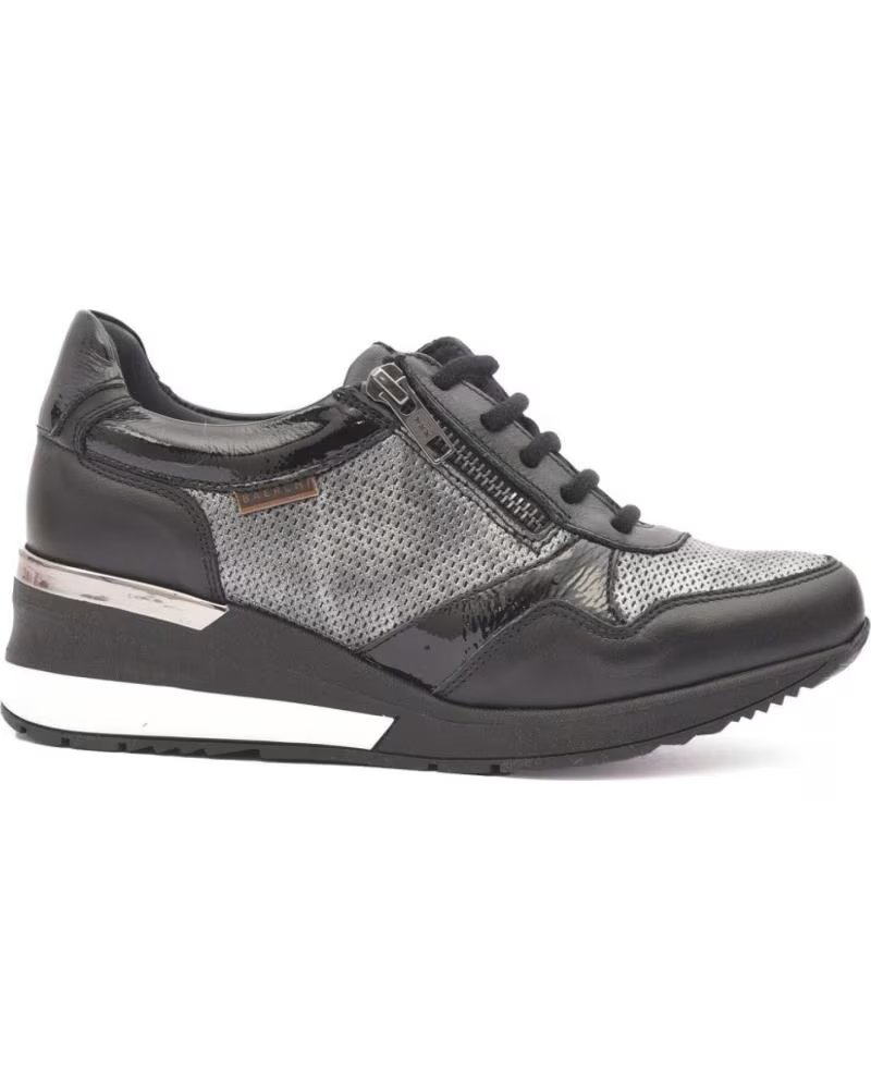 Chaussures pour Femme BAERCHI BASKETS CASUAL SIRI 40601 NOIR NEGRO