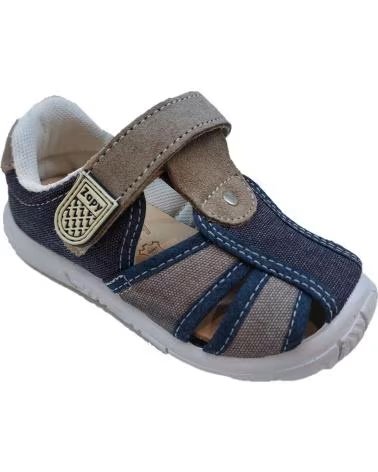 Sportivo per Bambino ZAPY SANDALO IN TELA AG72012 MARINO-PIETRA AZUL MARINO