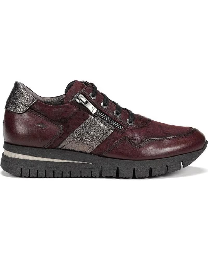 Sportschuhe für Damen FLUCHOS MERLY F1624 BORDEAUX SNEAKER BURDEOS