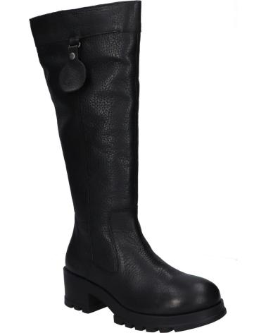 Woman boots KICKERS 911561-50 KICK HIGHER COW YANKEE 8 NOIR