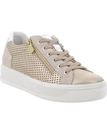IGI&CO ZAPATILLAS NEW VINTAGE 1144544 PLATINO AMARILLO