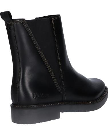 Botines de Mujer KICKERS 911150-50 KICK OXIS CUIR UPCAR 8 NOIR