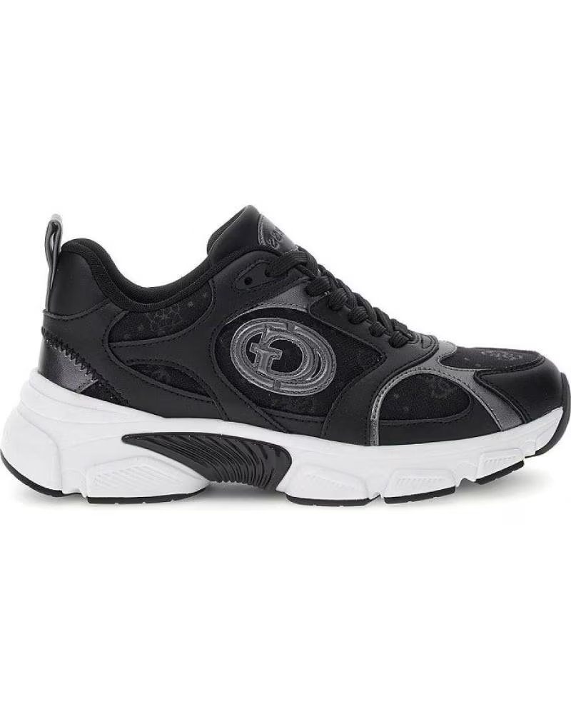 GUESS IBITHA2 FLFI2B ELE12 BLACK SNEAKERS NEGRO