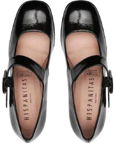 HISPANITAS ZAPATOS TOKIO HI253001 NEGRO