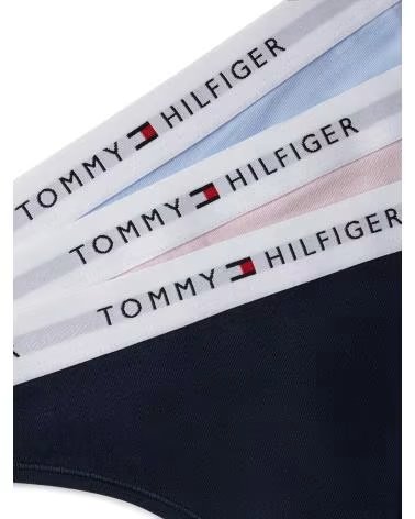 TOMMY HILFIGER PACK DE 3 TANGA ESTILO DEPORTIVO 0U4