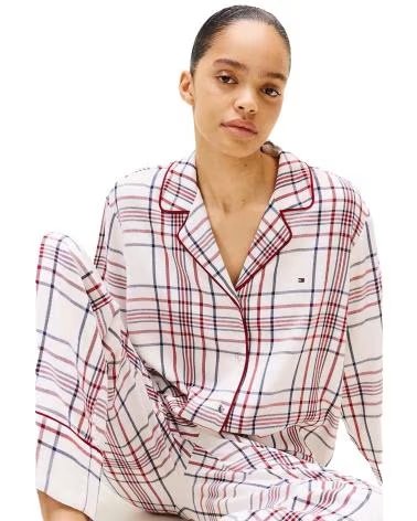 TOMMY HILFIGER Pijama 1000144249 en blanco para mujer BLANCO