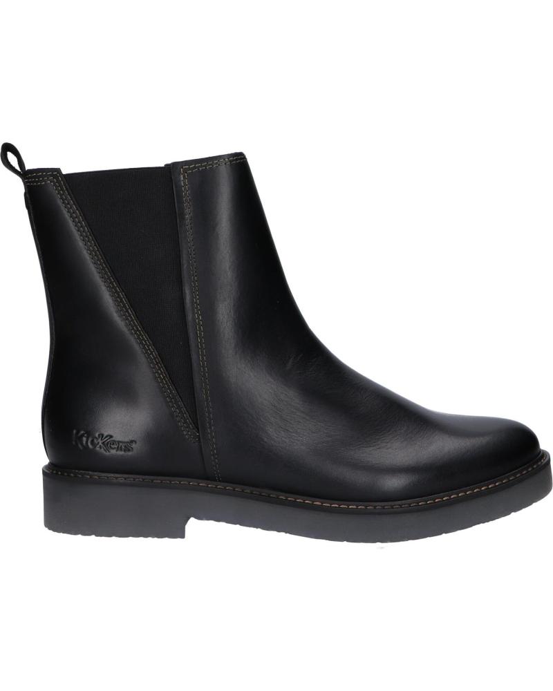 Botines de Mujer KICKERS 911150-50 KICK OXIS CUIR UPCAR 8 NOIR