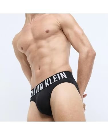 CALVIN KLEIN PACK 3 CUECAS SLIP HIP BRIEF PRETO ZDO