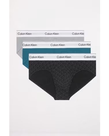 CALVIN KLEIN ROPA INTERIOR HOMBRE MODELO HIP BRIEF 3PK COLOR MULTICOLOR 2 2VI