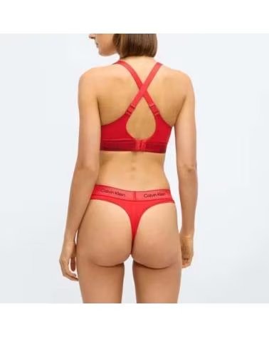 CALVIN KLEIN CONJUNTO ROPA INTERIOR MUJER LV00QF8555 ROJO VMT