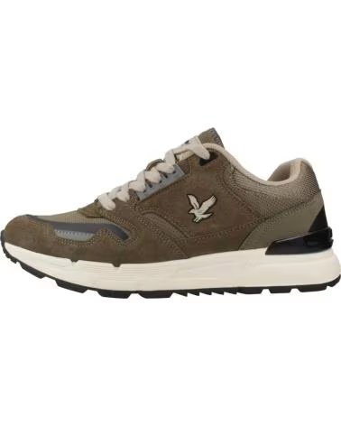 LYLE SCOTT Zapatillas LyleScott Finlay Olive en verde para hombre