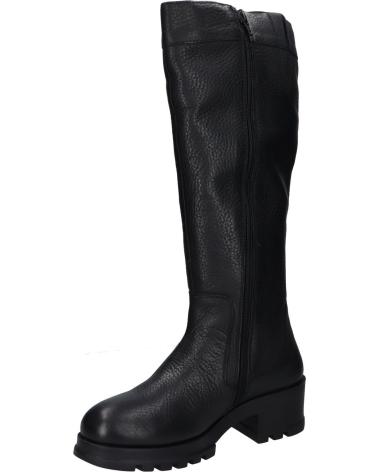Woman boots KICKERS 911561-50 KICK HIGHER COW YANKEE 8 NOIR