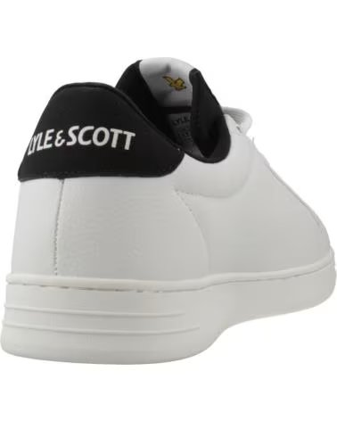 LYLE & SCOTT BASKETS KALEB004 WHITE BLACK 151