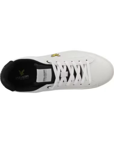 LYLE & SCOTT BASKETS KALEB004 WHITE BLACK 151