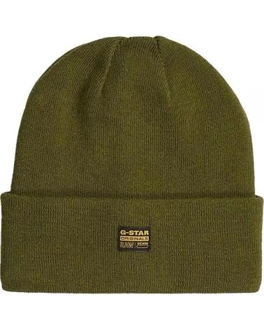 G-STAR GORROS HOMBRE MODELO EFFO LONG BEANIE COLOR VERDE DRKOLV