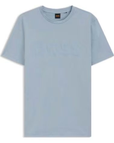 BOSS CAMISETAS HOMBRE MODELO THINKING 1 COLOR AZUL 458